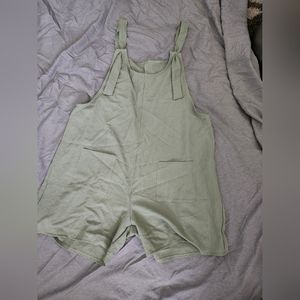 Olive Green short romper